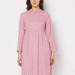 Vero Moda Polka Dots Printed Dress-picture-46