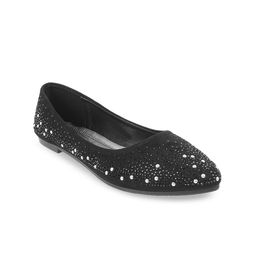 Mochi Women Black Ballerinas-image-86