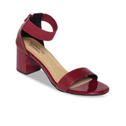 Monrow PU Block Heels image 3