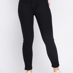 CAMLA Women Skinny Fit Mid-Rise Clean Look Cotton Jeans-image-67