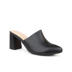 Inc 5 Pointed Toe Block Heel Mules-32