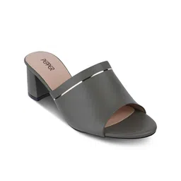 PEPPER Open Toe Block Heels-25