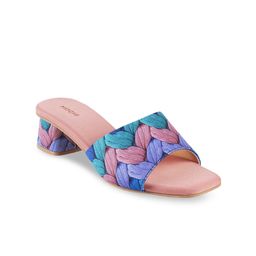 Mochi Printed Block Heels-26