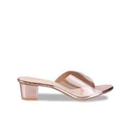 Mochi Textured Mules Block Heels image 3
