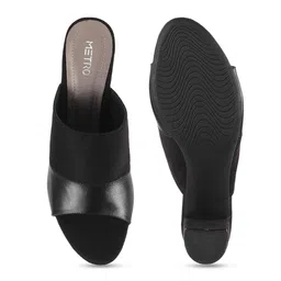 Metro Open Toe Block Heels image 5