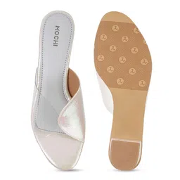 Mochi Textured Open Toe Block Heels image 4