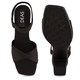 DEAS Open Toe Block Heels image 4
