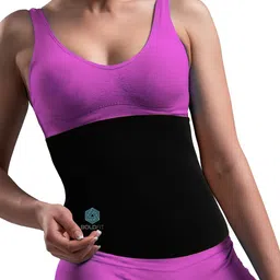 BOLDFIT Black Solid Tummy Shapewear-image-31