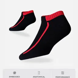 TEGO Patterned Antimicrobial Ankle Length Socks image 4