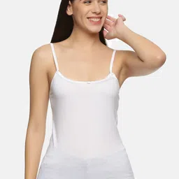 NOT YET by us Women Pack Of 3 White Solid Camisoles-image-33