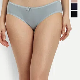 TOM & GEE Pack Of 4 Cotton Bikini Briefs-image-11