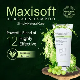 Maxisoft Set of 4 Herbal Shampoo 200ml Each image 4