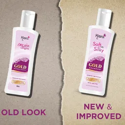 KISRA Soft'n Silk Set Of 4 Gold Restoring Shampoo 100ml Each image 2