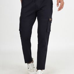 JADE BLUE Men Slim Fit Mid-Rise Pure Cotton Track Pant-image-68