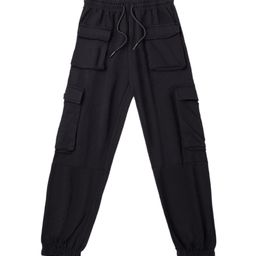 AMPED Boys Relaxed Fit Pure Cotton Joggers-image-14