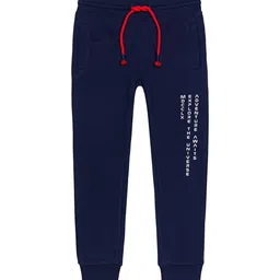 H By Hamleys Boys Printed Cotton Joggers-image-60