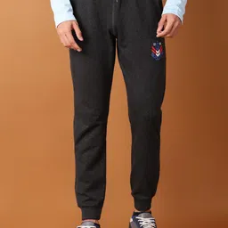 V-Mart Men Cotton Mid-Rise Joggers-image-49