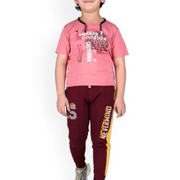 3PIN Boys Cotton Printed Joggers-image-42