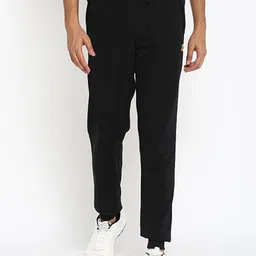 Muvazo Men Regular Fit Mid-Rise Joggers-image-70