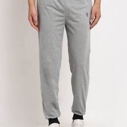 VIMAL JONNEY Men Grey Solid Joggers-picture-8