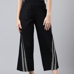 MKH Women Mid-Rise Relaxed-Fit Track Pants-picture-34