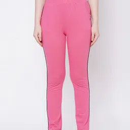 Sweet Dreams Women Pink Solid Cotton Track Pants-picture-28