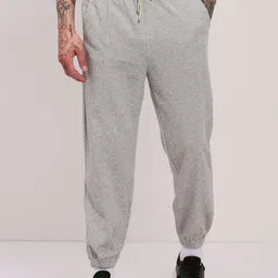 SHOWOFF Men Mid-Rise Cotton Joggers-picture-30
