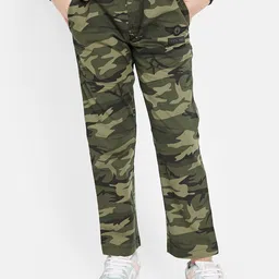 Octave Boys Camouflage Printed Cotton Mid-Rise Track Pant-image-10
