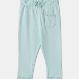 R&B Girls Solid Mid-Rise Track Pants-image-13