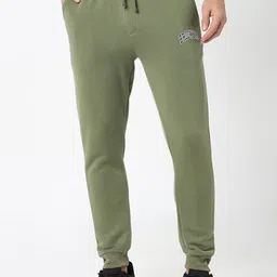 R&B Men Cotton Regular Fit Mid-Rise Joggers-image-90