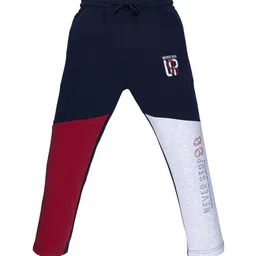 Status Quo Boys Navy Blue Colourblocked Track Pant-image-27