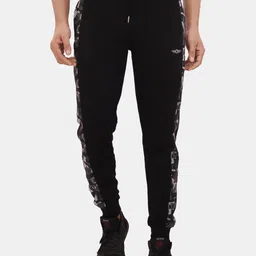 Force NXT Men Printed Detail Pure Cotton Joggers-image-32