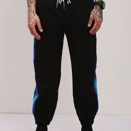 SHOWOFF Men Striped Cotton Regular Fit Joggers Track Pants-image-34
