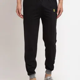 VIMAL JONNEY Men Black Solid Joggers-picture-29