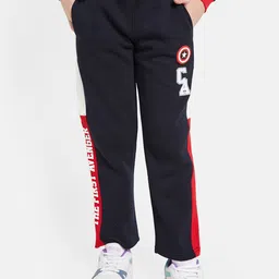 Octave Boys Captain America Printed Mid-Rise Fleece Track Pants-picture-49