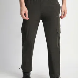 Mark Leute Men Mid Rise Parachute Cargo Track Pants-image-87