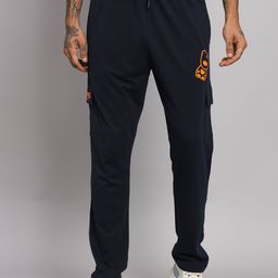 GRIFFEL Men Mid-Rise Relaxed-Fit Track Pants-picture-44