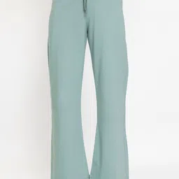 FEMEA Women Cotton Wide-leg Straight-fit Track Pants-image-68