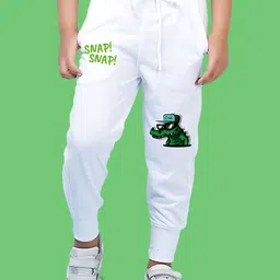 NUSYL Boys Printed Cotton Ankle Length Track Pants-image-41