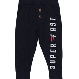 Bodycare Kids Boys Blue Printed Cotton Joggers-image-57