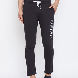 Spirit Men Regular Fit Mid-Rise Cotton Track Pants-image-57