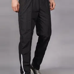 Shiv Naresh Men Brand Logo Printed Detail Cotton Training or Gym Rapid-Dry Track Pants-image-25