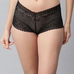 CUKOO Women Black Lace  Hipster Panty BP21-025-image-33