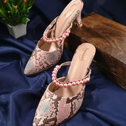 PANAHI Animal Printed Block Heels-54