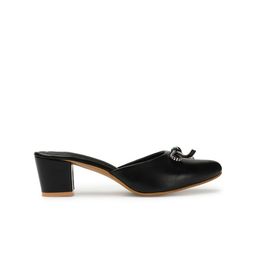 ICONICS Pointed Toe Block Mules With Bows image 2