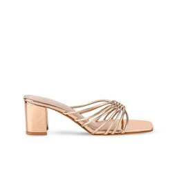 Try Me Strapy Textured Open Toe Block Heels image 2