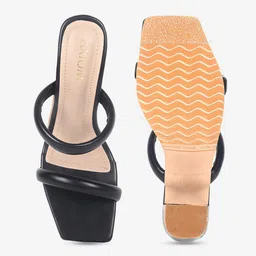 AXIUM Open Toe Block Heels image 4