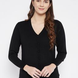 Zigo Women Black Cardigan-picture-14