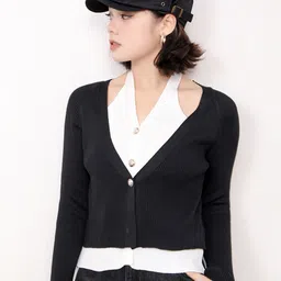 StyleCast V-Neck Long Sleeves Top-image-42