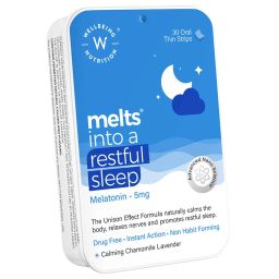 Wellbeing Nutrition Melts Restful Sleep Melatonin 5mg,  30 Piece(s)/Pack  Unflavoured -19